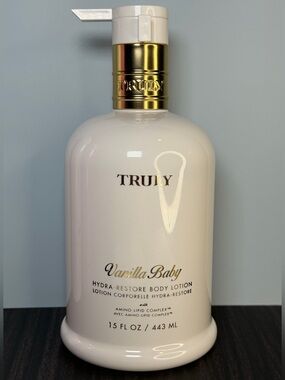 Truly Hydra-Restore Body Lotion (Vanilla Baby) New 443 ml / 15 fl oz